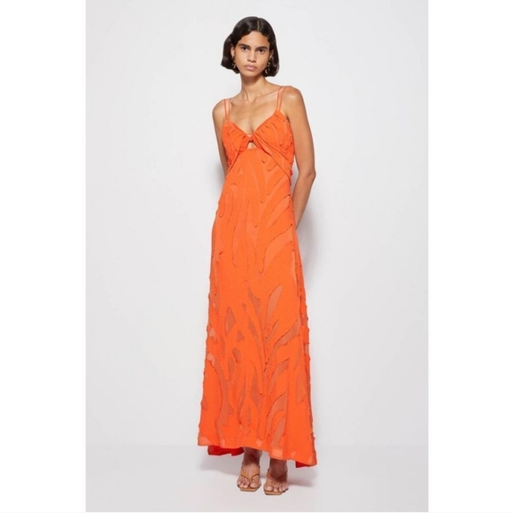 Johnathan Simkhai Dresses & Skirts - Johnathan Simkhai Katie Textured Slip Dress is Scarlett sz 4
